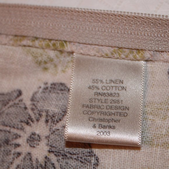 Christopher Banks 3 piece capris -size L sage - Picture 10 of 11